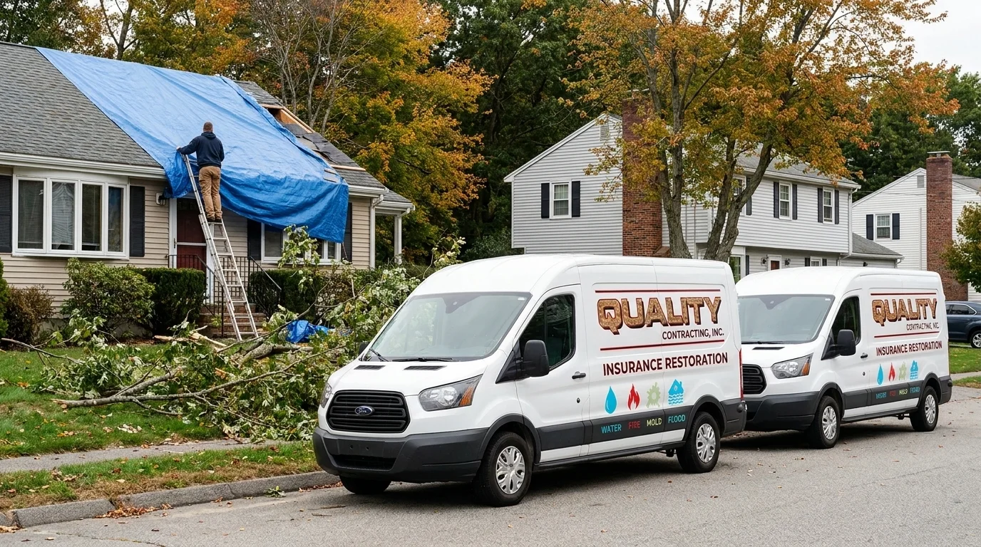 Storm Damage Restoration in Auburn